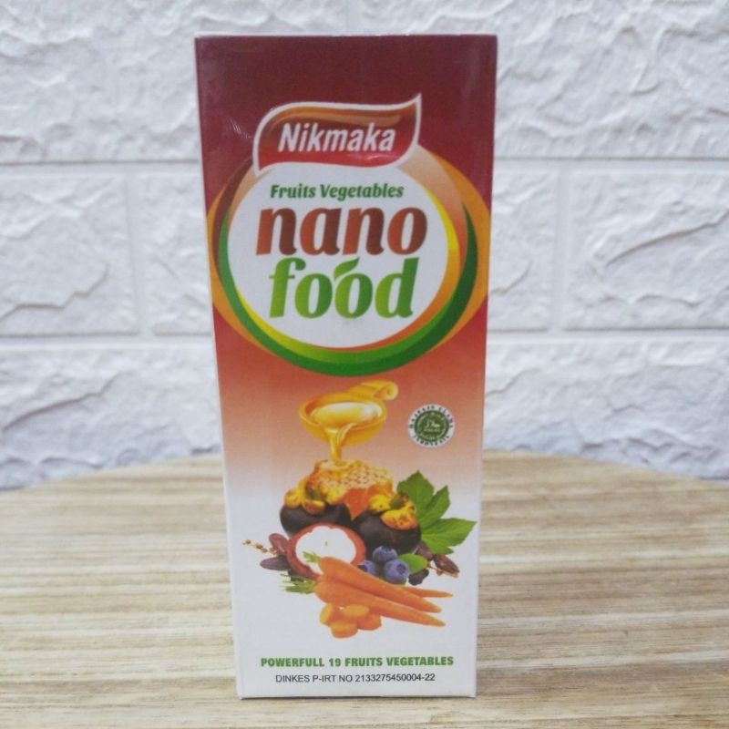 Nano Food Fruits Vegetables by Nikmaka 250 ml