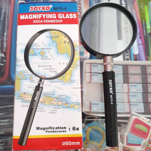 

Kaca Pembesar /Magnifying Glass 60 mm