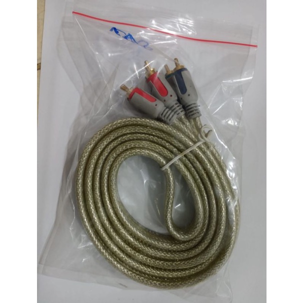 Kabel RCA / Audio 3-3 (3 ke 3) 1.8Meter