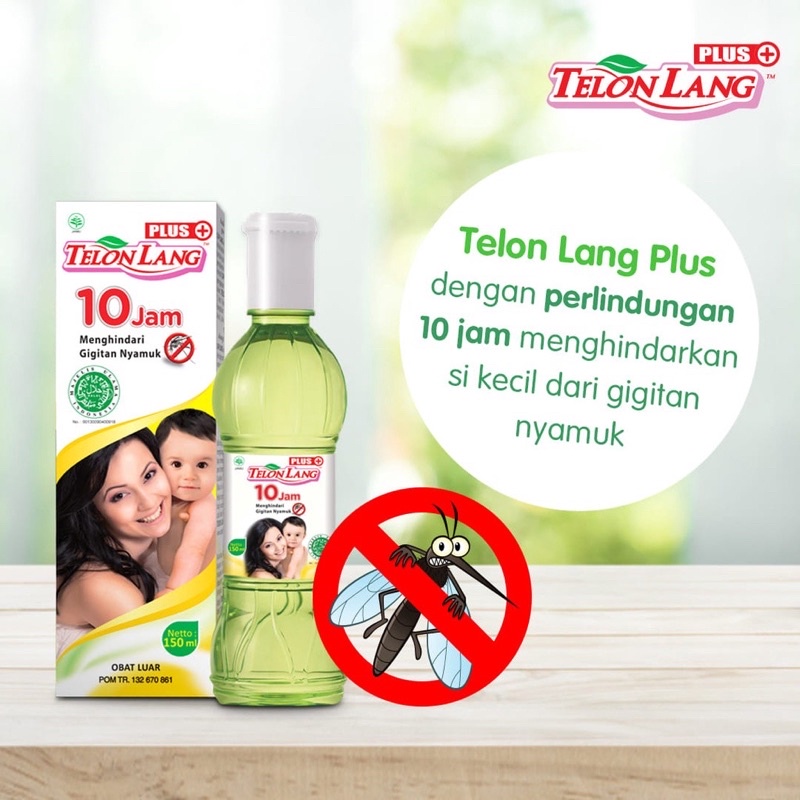 Cap Lang Telon Lang Original Telon Plus 60ml Baby Minyak Telon Anti Gigitan Nyamuk Bayi Banded