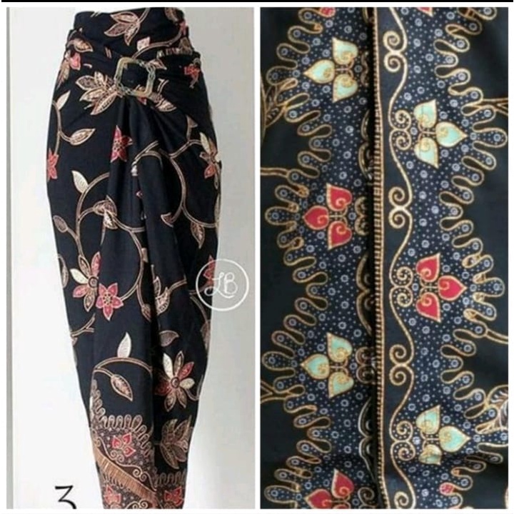 Rok Lilit Batik Bawahan Kebaya Rok Lilit Modern Pakaian Tradisional/ motif SR