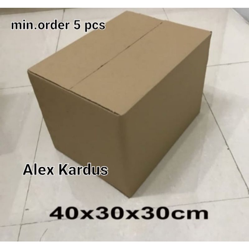 

Kardus / box / 40x30x30 cm / Karton packing polos baru ST