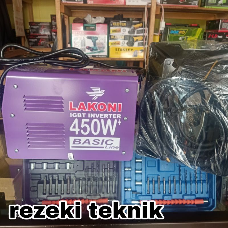 MESIN LAS LAKONI - travolas LAKONI 450 Watt basic