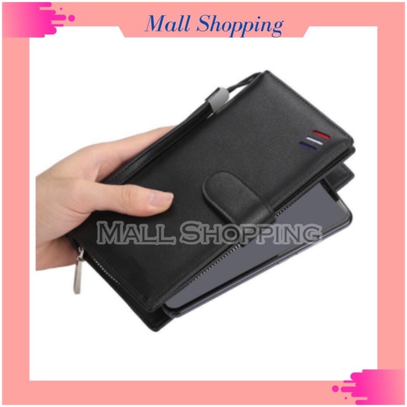 (COD) Dompet Lipat Wanita Dompet Kulit Dompet Panjang ❤️❤️MALLSHOPPING❤️❤️