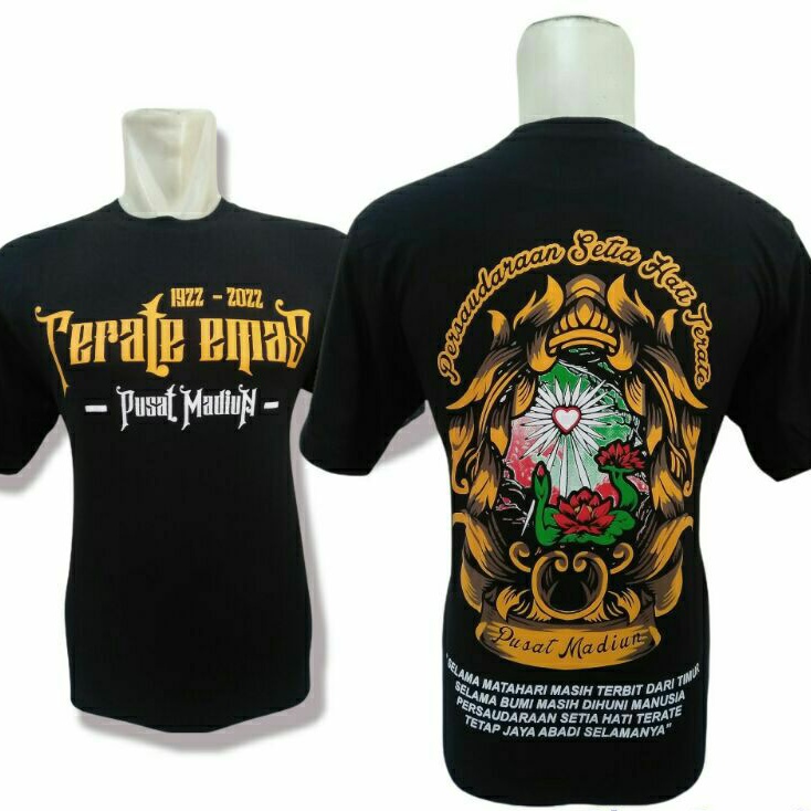 KAOS DISTRO PSHT TERATE EMAS