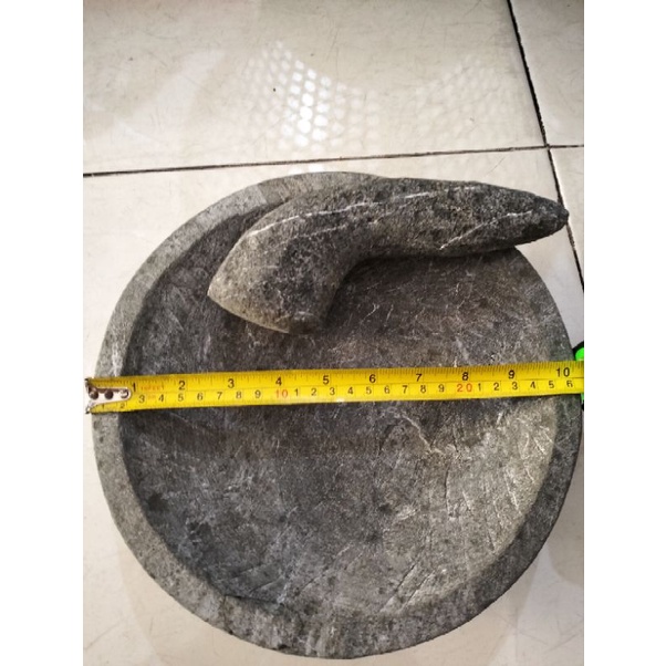 COBEK BATU ASLI 30 CM-COBEK SET BATU ALAM ASLI-COBEK BATU GUNUG ASLI-COBEK BATU ASLI 100%-COBEK