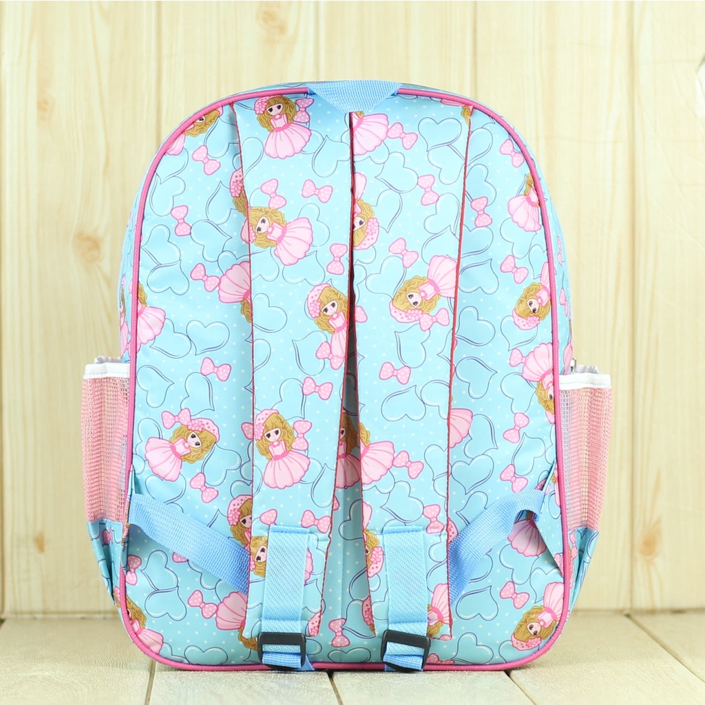 Tas Ransel Perempuan Anak Lampu Karakter Frozen Biru Murah 3D Tas Termurah Gendong Perempuan Sd Tk