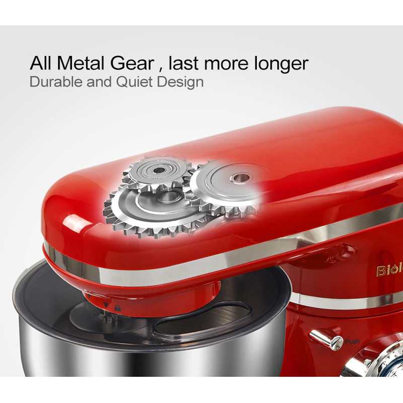 Blender Mixer Pembuat Adonan Kue 1200W 4L Alat Pembuat Kue Roti Mixer Mesin yang Powerfull