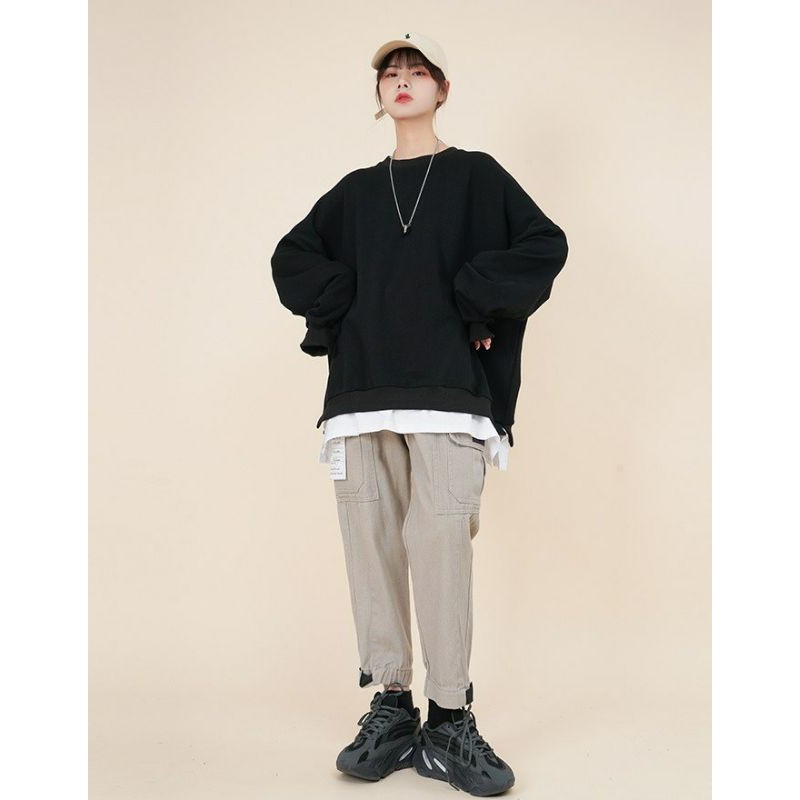 SWEATER OVERSIZE KOREAN STYLE NOONA CHU STYLE