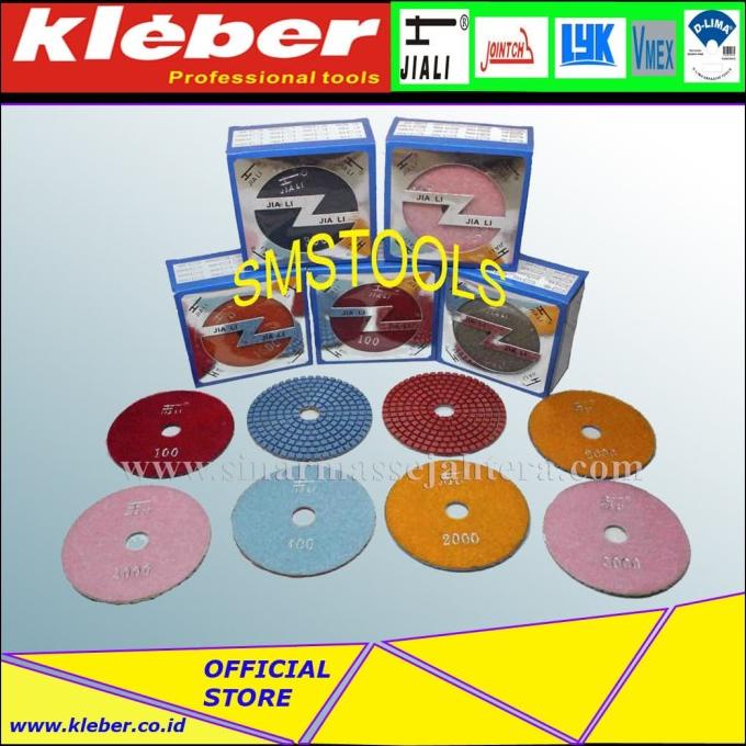 Lyk 100-412-15 Diamond Pad Jiali 4" # 6000