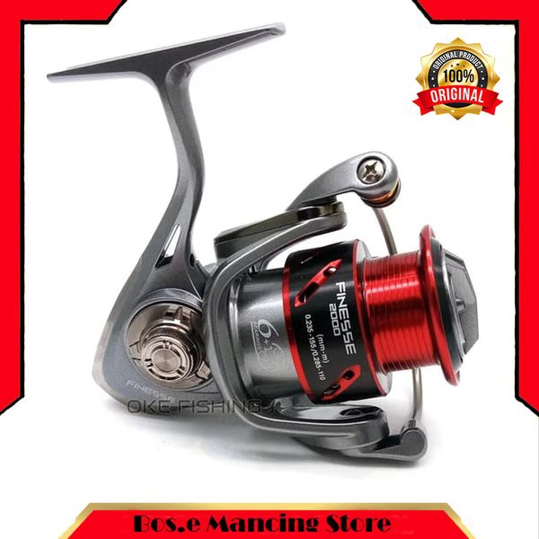 Original Gulungan Pancing Reel Ryobi FINESSE 2000 7B - Power Handle - Spinning Katrol