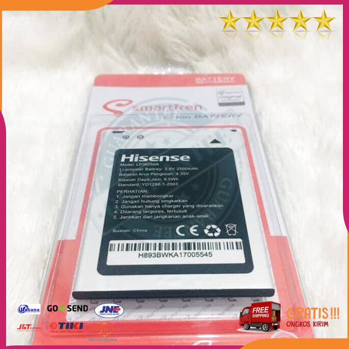 Acc Hp Baterai Smartfren Andromax Z Model Lp38250A 2500Mah Original Cina