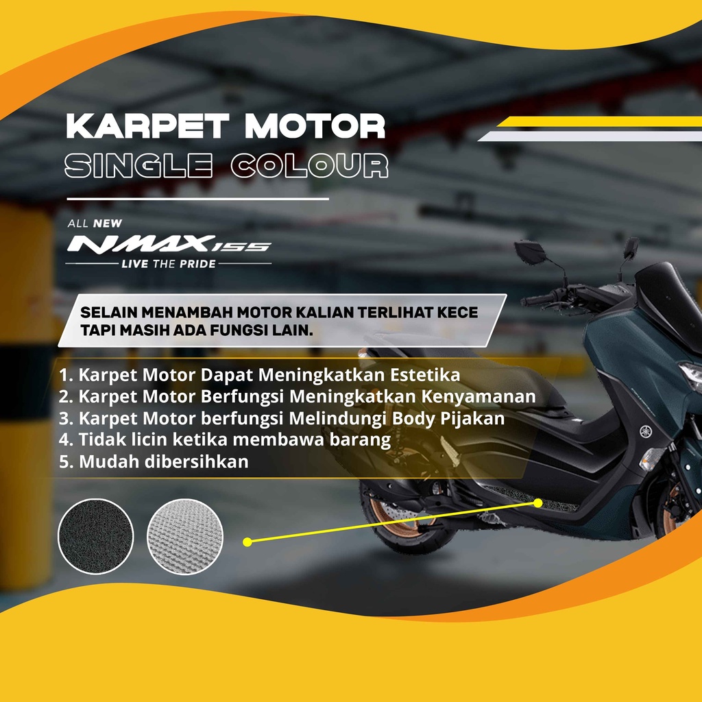 Karpet Motor Yamaha New Nmax 155 CC / Alas Motor Yamaha SC