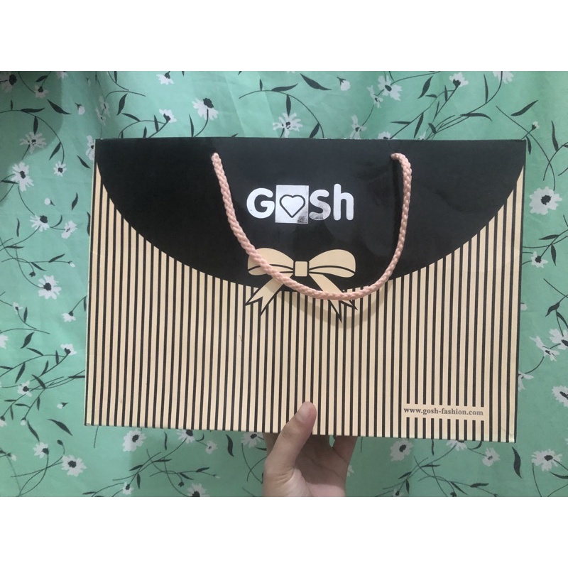 

paper bag gosh paperbag gosh paper bag gosh ori paper bag gosh original