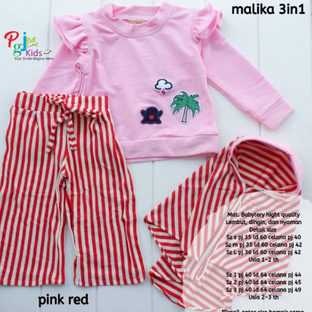 SET MALIKA 3 IN 1