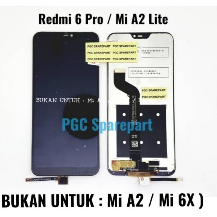 Seller Resmi Original OEM LCD Touchscreen Fullset Redmi 6 Pro - Xiaomi Mi A2 Lite S - MiA2 Lite (bukan Mi A2 / Redmi 6X )