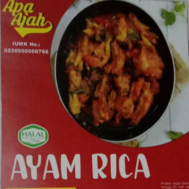 Ayam Rica Pedesan Ayam By Apa Ajah Shopee Indonesia