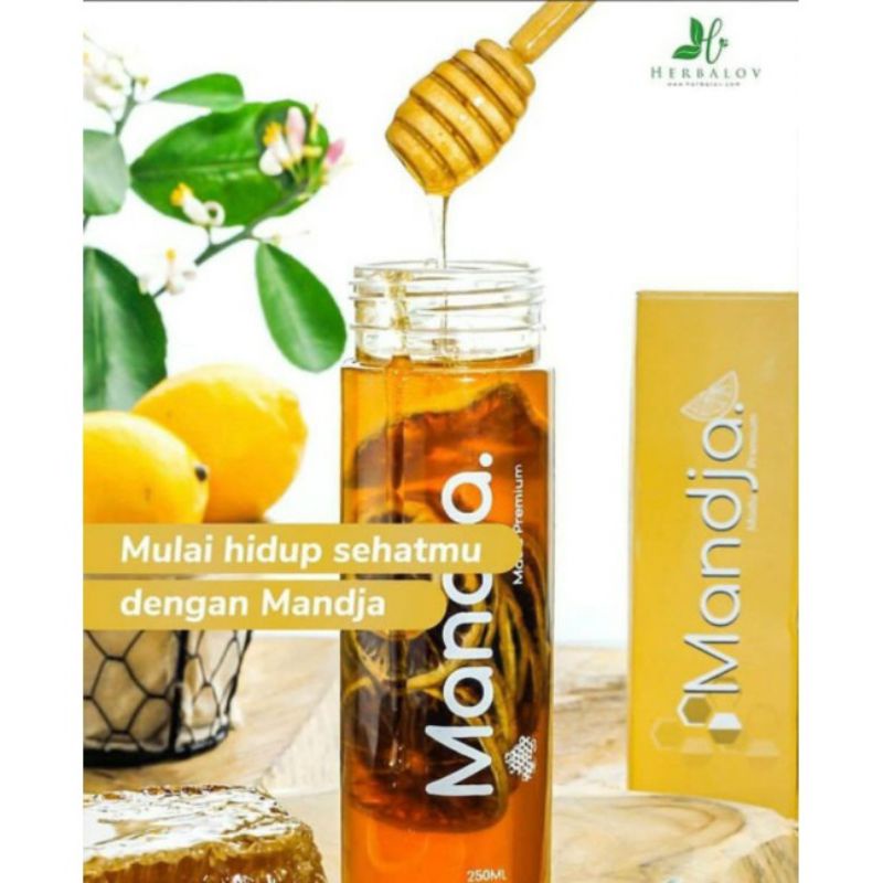 

mandja madu herbalov madu organik asli dengan potongan dried lemon nikmat