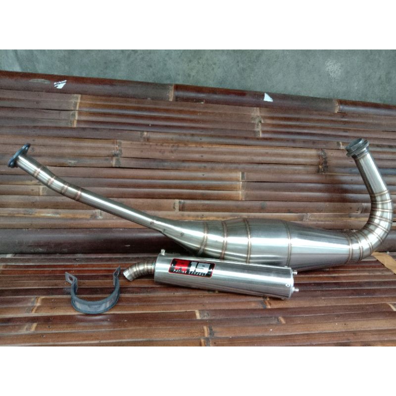 KNALPOT NINJA R RR SS ORIGINAL R19 STAINLESS