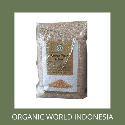 

IKARIE ORGANIC Quinoa Putih Aktivasi Ringan Cerna