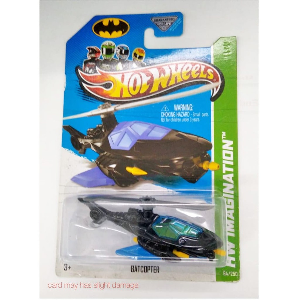 BEST SELLER | Diecast Hot Wheels Bat Copter Batcopter Plane Pesawat Batman hotwheels 2020 Mobil Mainan Anak