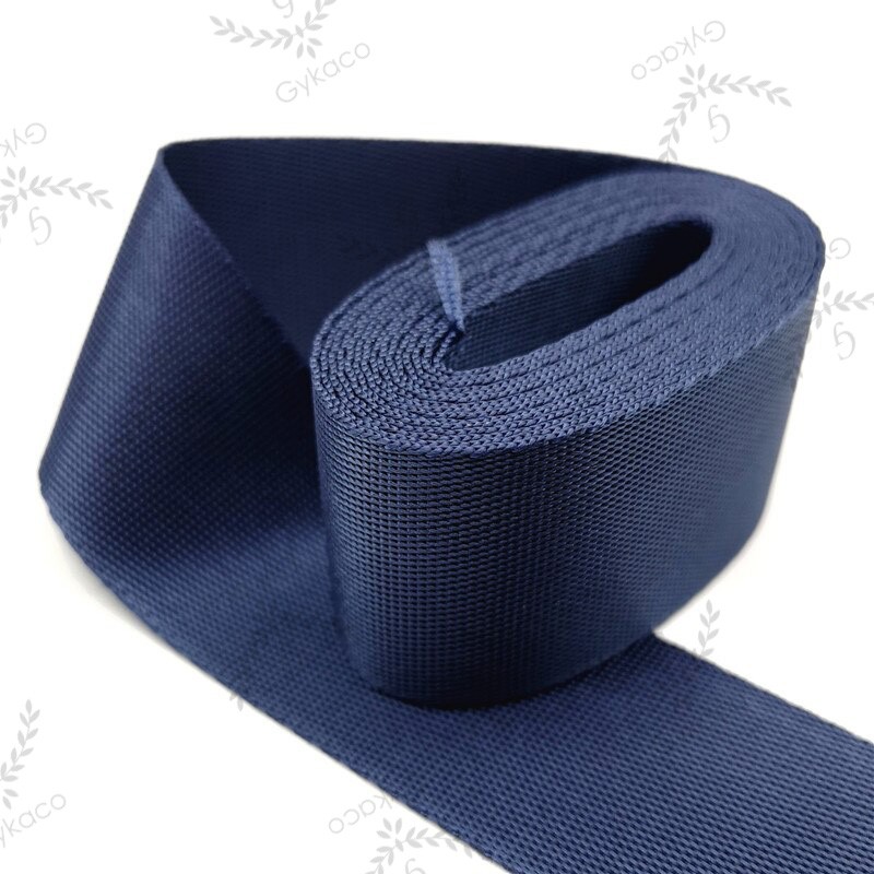 Tali Bisban / Webbing Nylon (BIRU TUA) 4 cm (HALUS - IMPORT) - Aksesoris Tas &amp; Dompet Wanita Fashion