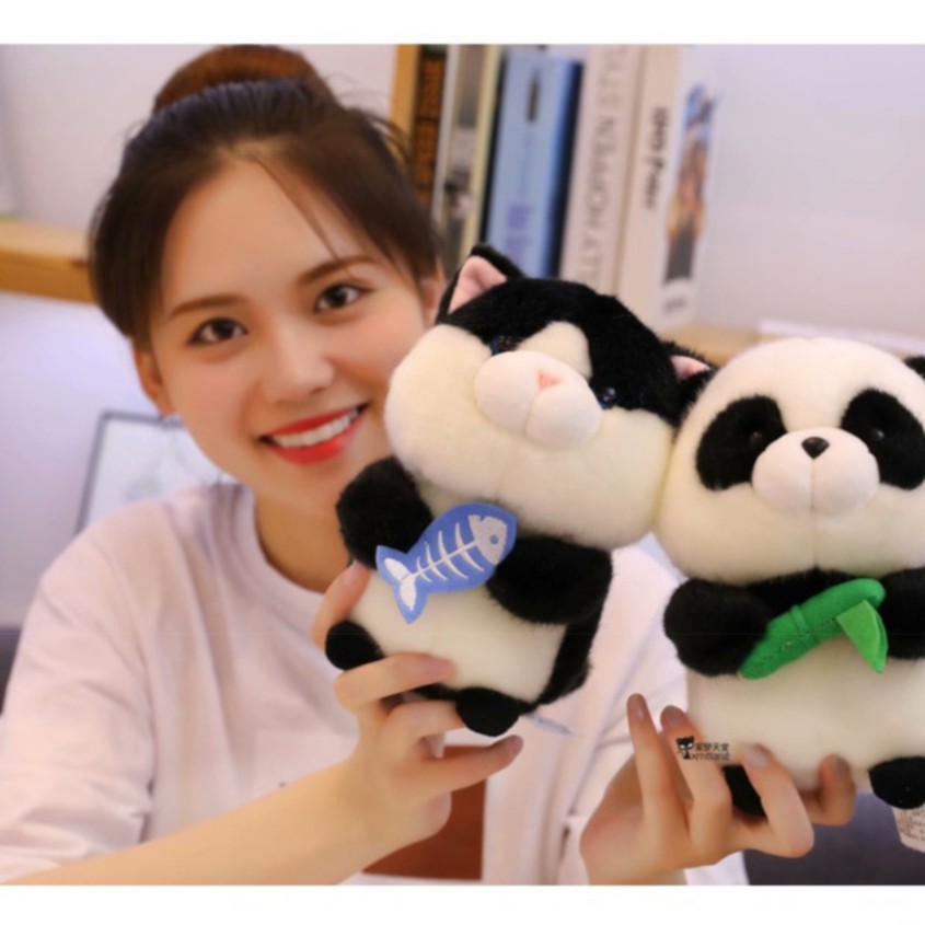 Boneka Panda Penguin Bahan halus import