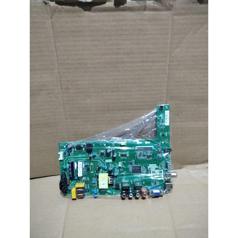 mesin tv komponen tv mainboard tv motherboard tv ori led toshiba 32L2800VJ