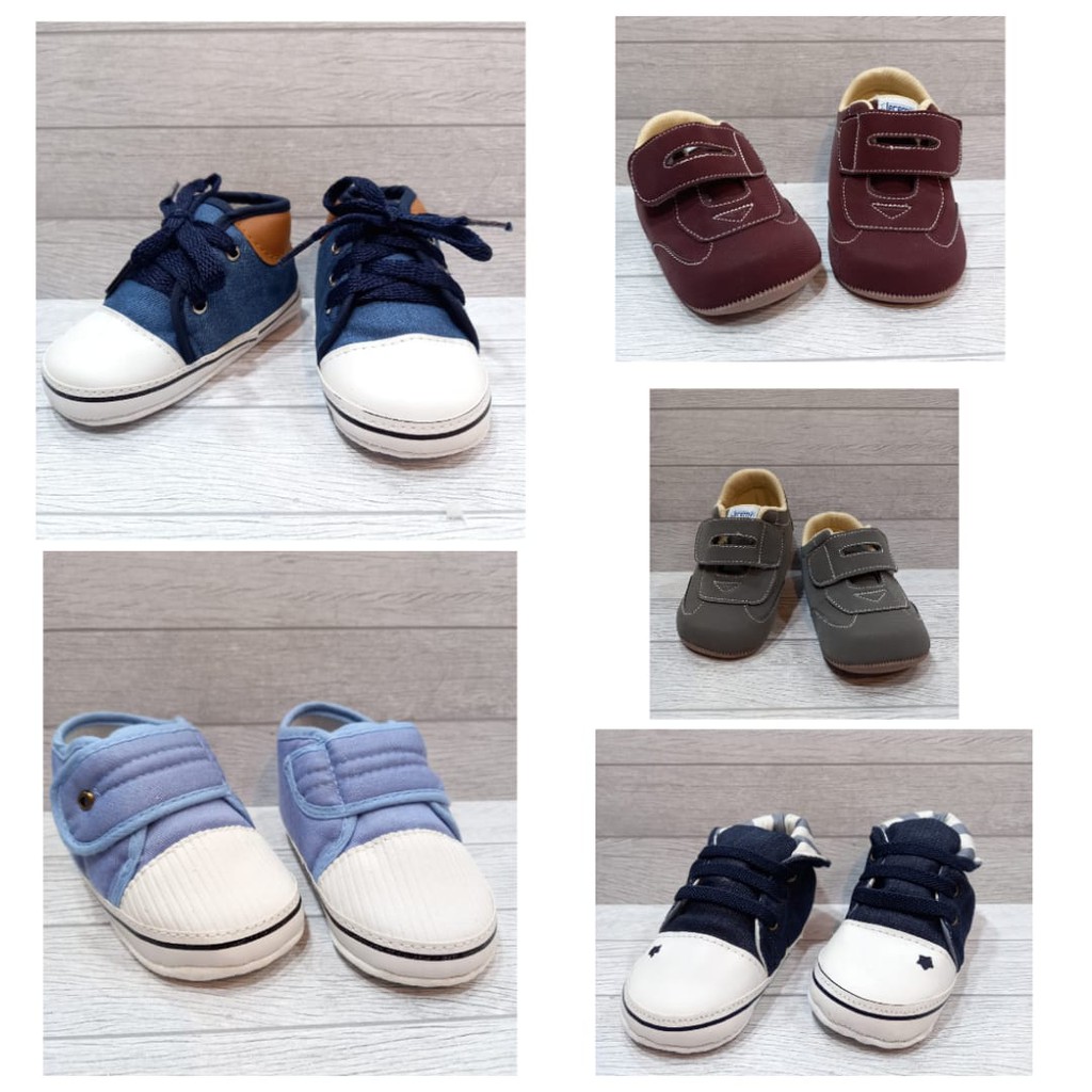 SEPATU TALI BAYI / SEPATU REKAT BAYI / SEPATU BAYI JEREMY MURAH