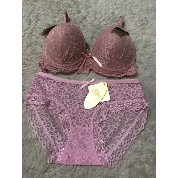 MIX N MATCH BRA KAWAT BUSA TIPIS $ SEDANG SET CD TRANSPARAN MOTIF BRUKAT