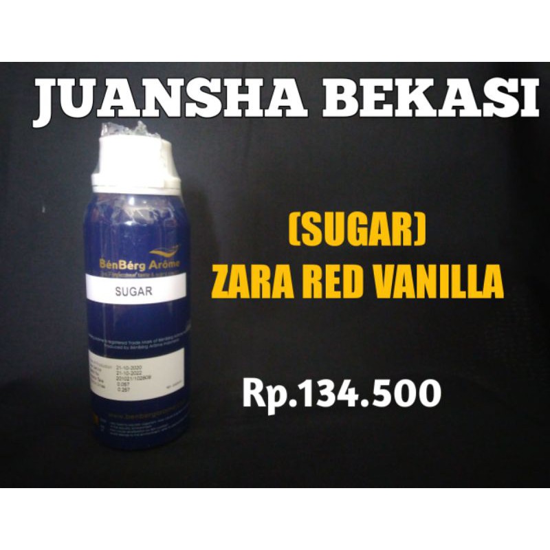 BIBIT MURNI SUGAR/ZARA RED VANILLA // PRODUK BENBERG 200ML KEMASAN SEGEL