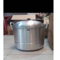 panci kukusan 33cm / panci kukusan aluminium / panci kukusan / panci rebusan