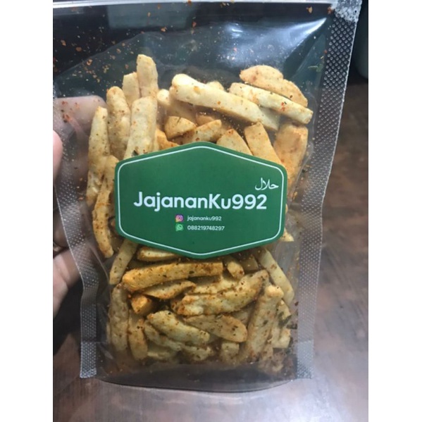 

basreng stik kering pedas daun jeruk basreng stik kering daun jeruk (original)