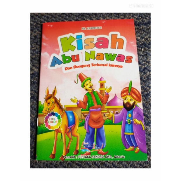BUKU KISAH ABU NAWAS / BUKU DONGENG