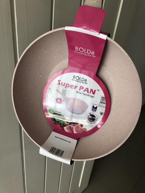 Super Pan Bolde Wok Pan Keramik 28 Cm Granite Series