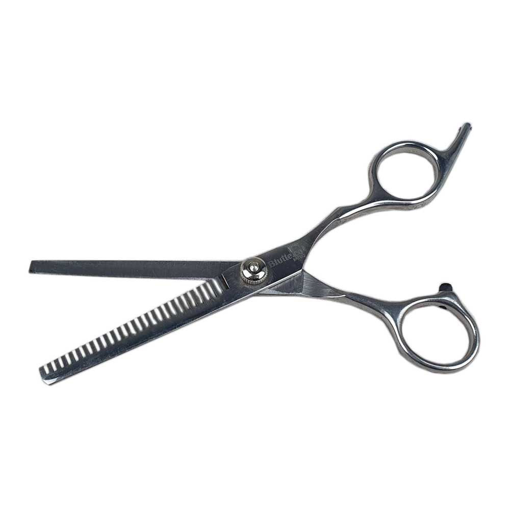 Gunting Sasak Rambut Full Stainless Steel Murah - Silver