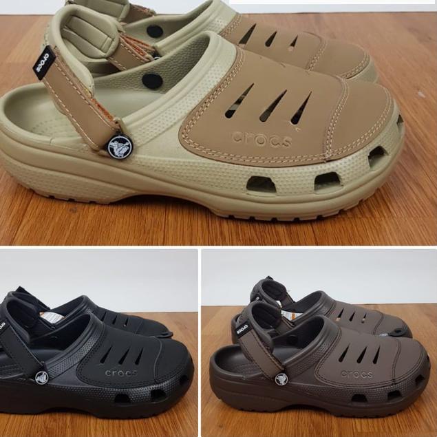 PREMIUM  Crocs / Crocs Yukon / Sepatu Sandal Pria / Sandal Pria / Crocs Pria / Sepatu Sandal Crocs /