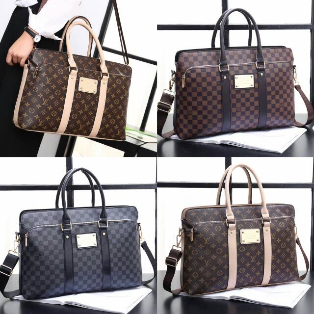 Lv Imprime Briefcase with Laptop Compartment