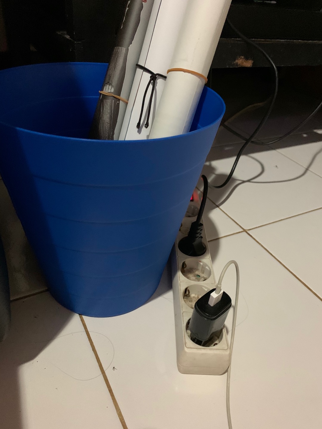 Fniss Keranjang Sampah  Biru Tong Sampah Tempat Sampah
