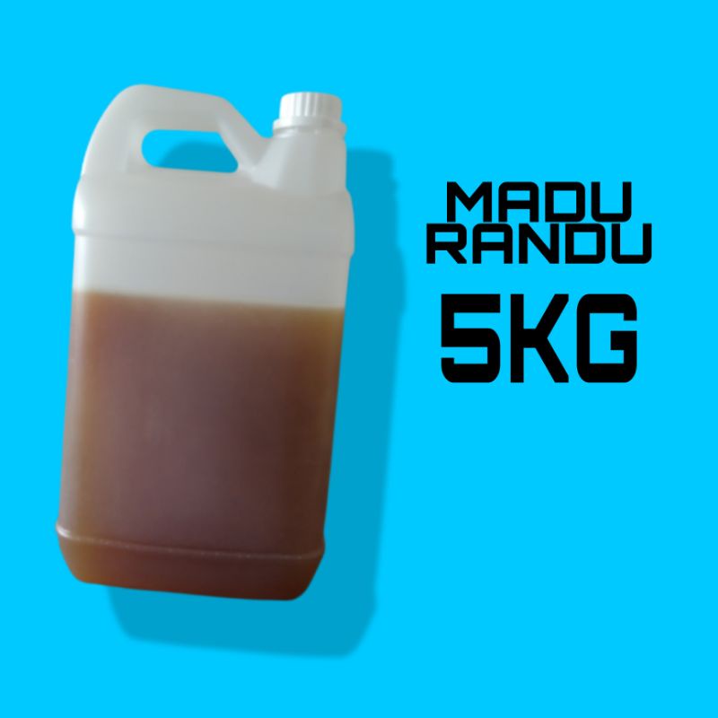 

madu asli nektar bunga randu 5kg