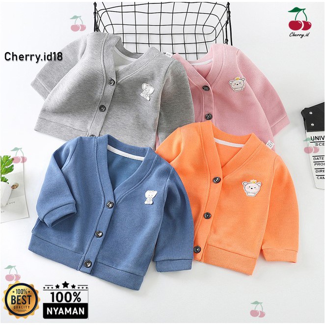 (6Bln - 3Thn) COD Baju Atasan Anak Perempuan / Atasan Sweater Anak Perempuan / Sweater Cardigan Anak / Cardigan Anak Import / Kardigan Anak