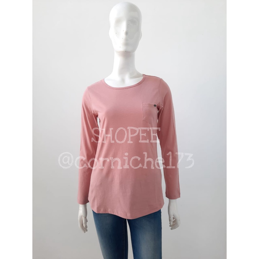 Corniche Pocket Tee Peach Beige - TV231228