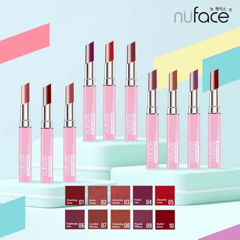 Nu Face lipstik Matte / ColorBomb 2,5gram