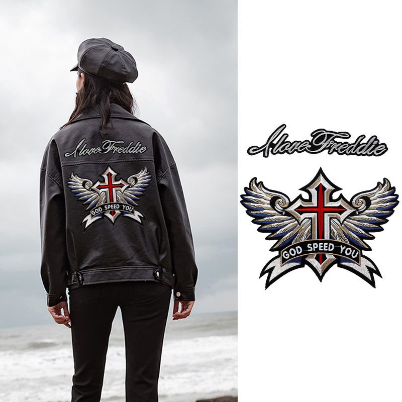 Koyo Ratu Fashion Kartun Bordir Patch Jaket Motor Keren Kain Dekoratif Stiker Dan Toko Semua Yang Sesuai Dengan Lubang Perbaikan Patch Shopee Indonesia