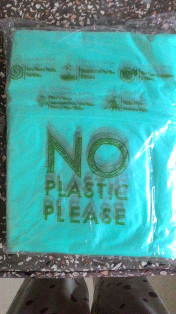 Telobag Trash Garbage Bag 44x60 40 I 1/4 M (isi 30) Biodegradable Green