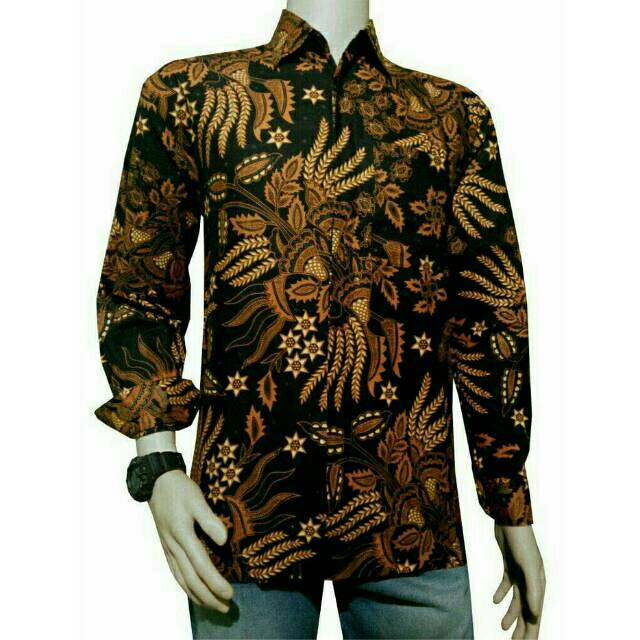 Couple hem baju batik seragam batik anggar