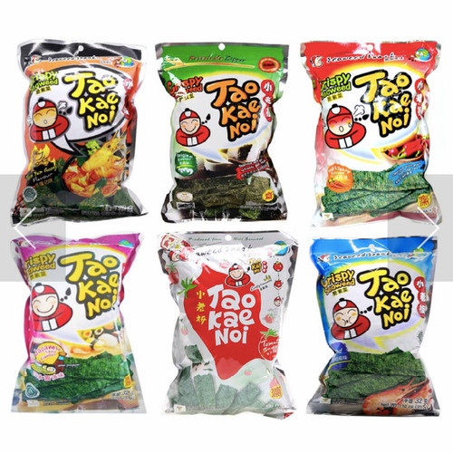 

TAO KAE NOI 32 GRAM BIG PACK CRISPY NORI THAILAND RUMPUT LAUT