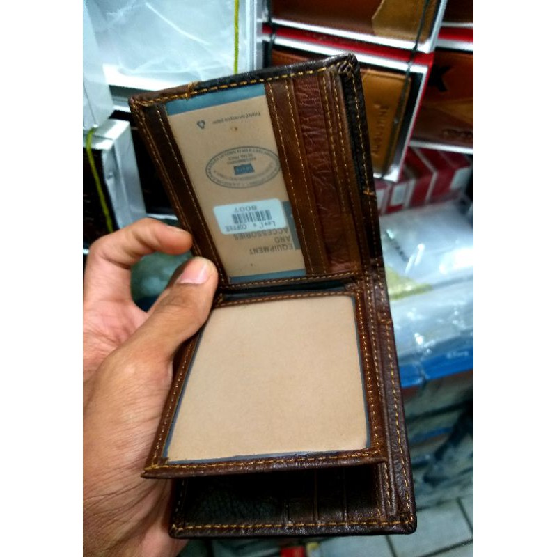 DOMPET FULL KULIT PRIA | DOMPET LEVI'S MOTIF