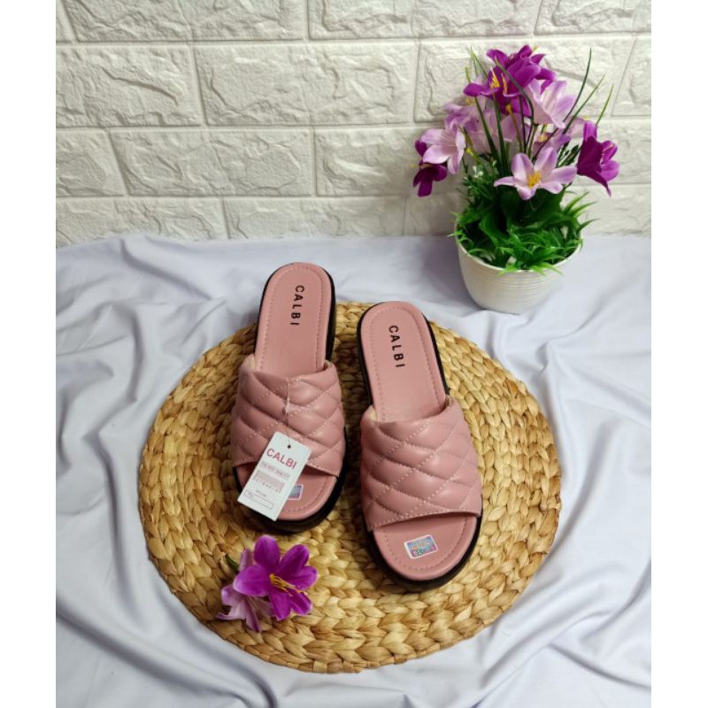 sandal slop wedges/sandalperempuan/sandalsantai/sandalmurah/sandalpesta/sandalwanita/wedges