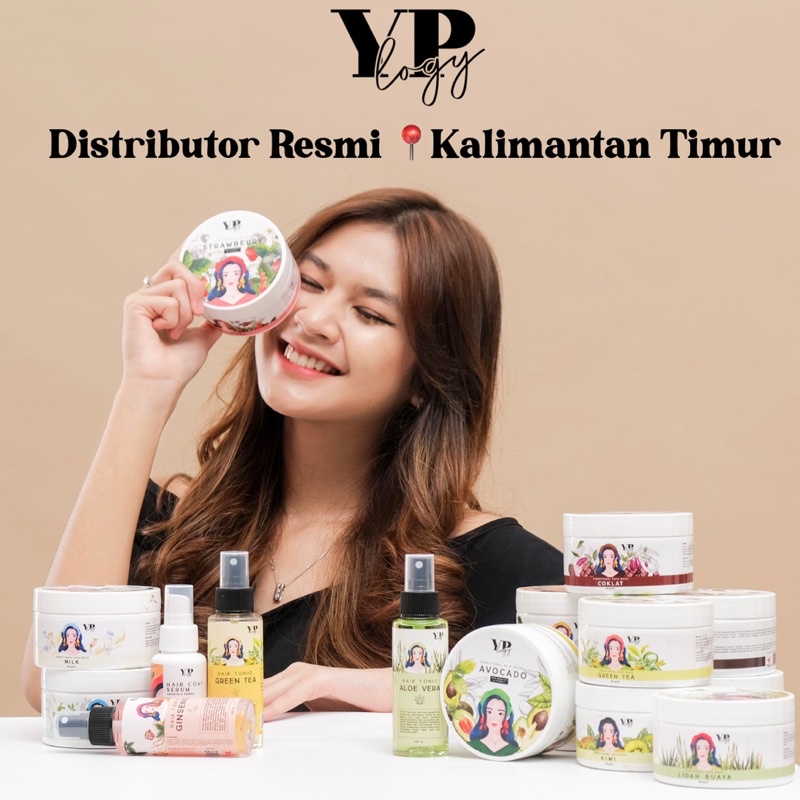 YPLOGY Traditional Hair Mask (Masker Rambut) Creambath 250gr BPOM With Argan Oil &amp; Vit E